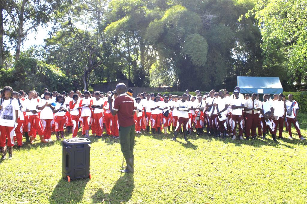 gombehighschool's tweet photo. Exploring Karst Wonders at Mabeere Caves!
S.3, S.4 &amp; S.6 Geographers from St. Andrew Kaggwa Gombe High School-Kawaala kick off their Western Uganda tour, marveling at stalactites, stalagmites, caves, pillars, Saka Lava dammed lake, and Kigere. https://t.co/5YCwX0Kn19