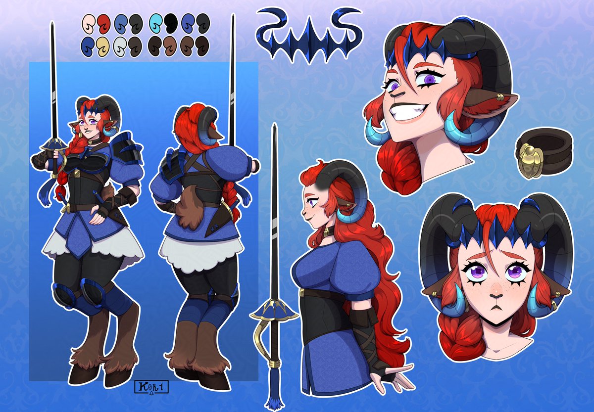Layla,Satyr Warlock/Fighter