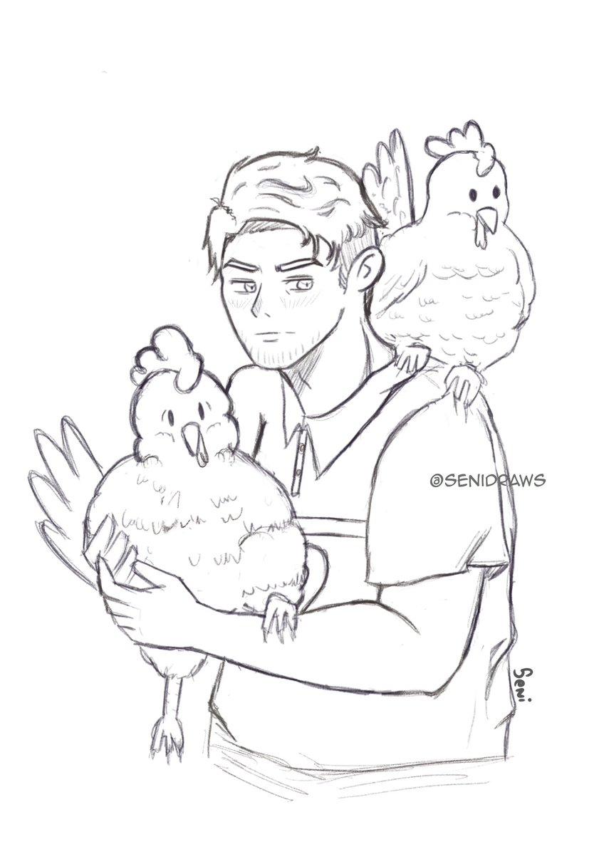 senidraws's tweet image. No idea what I did with this, I didn’t even follow the lighting pattern — I just did whatever I wanted 😭😆🙏🏻. But I had this drawing stuck in my head and honestly had no idea what to do with it, so… this is the result 😢. #stardewvalleyshane #stardewvalley