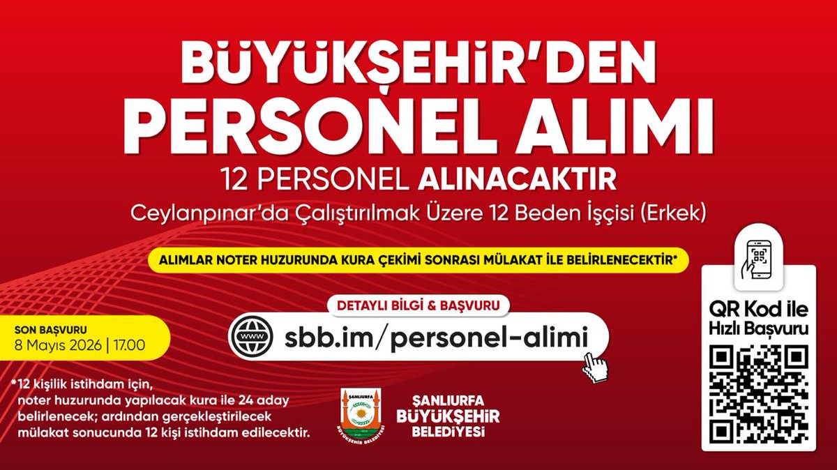 Şanlıurfa Büyükşehir 🇹🇷 tweet media