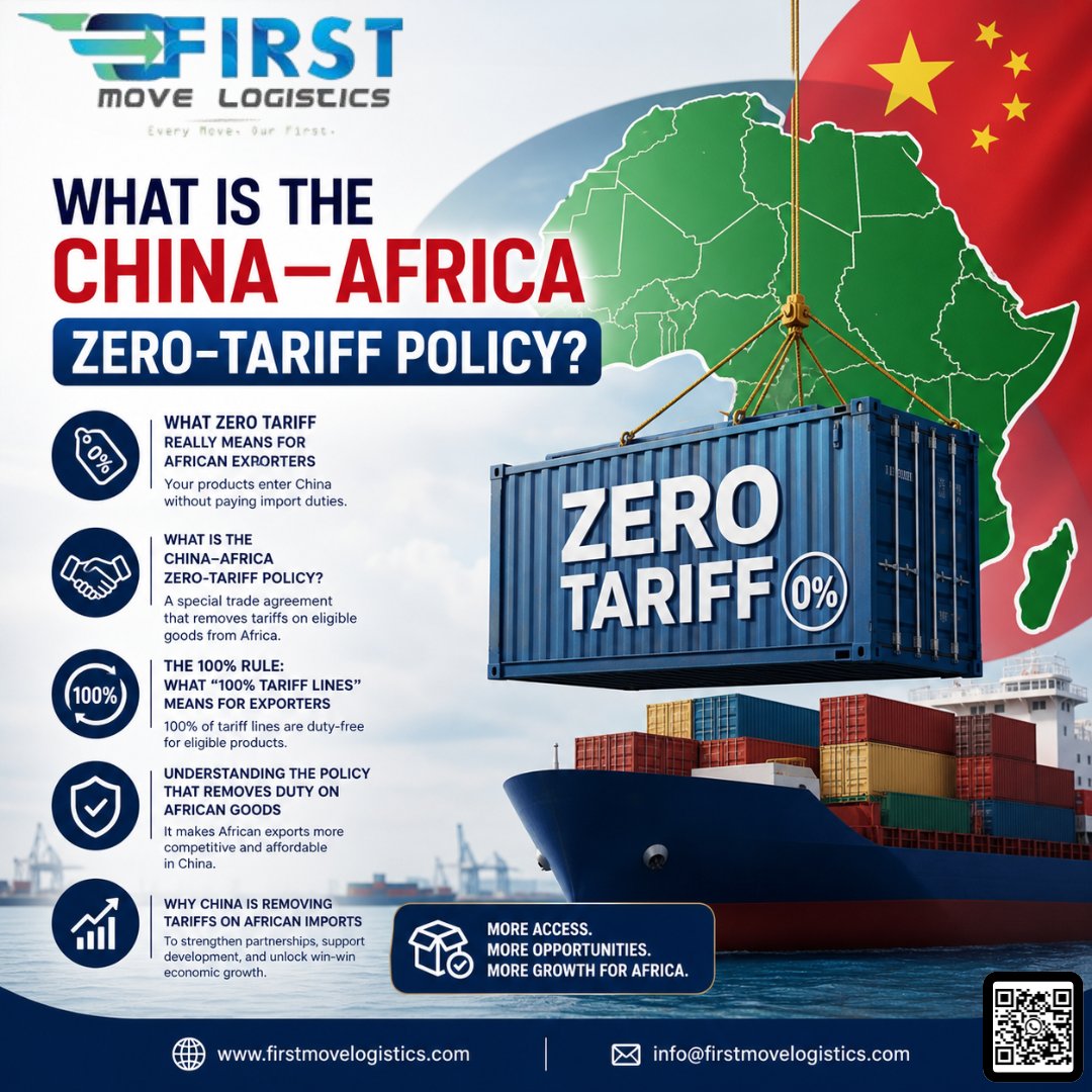 FirstMoveLog's tweet photo. Africa, the time is now! The doors to 1.4 billion consumers are open wider than ever before. Zero tariffs on African goods isn't just about saving money; it's about unlocking growth, diversifying your business, and competing on a global stage. https://t.co/9deeGrwK47