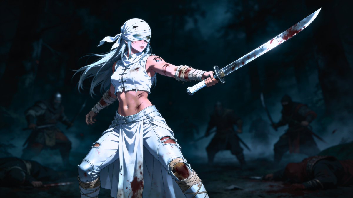 KO7Interactive's tweet photo. The Blind Huntress Of Dark Scale Valley by G.A.S https://t.co/GVWVYf0bOC