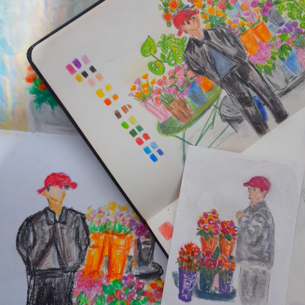 Changmin I’m begging… new pic with flowers pls… I’ve drawn the same one 3 times already @ qfeed