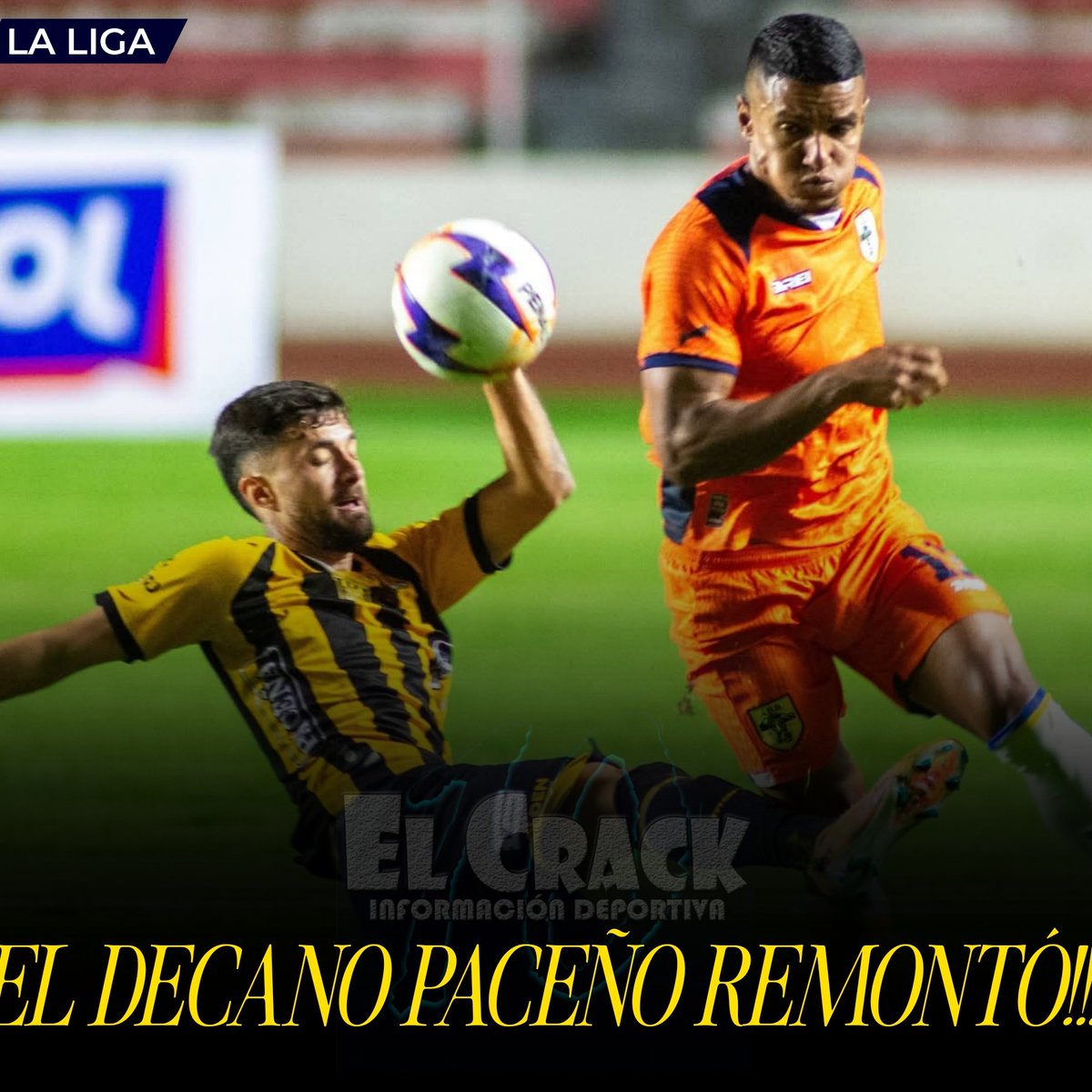 KinioCrack's tweet image. #LaLiga | The Strongest se mantiene líder con remontada y triunfo sobre ABB!!

#TheStrongest 3-1 #ABB
Carlos Ventura - Roderick Perozo
Jaime Arrascaita
Martín Chiatti

#FutbolBoliviano
#Fecha5
#ElCrack