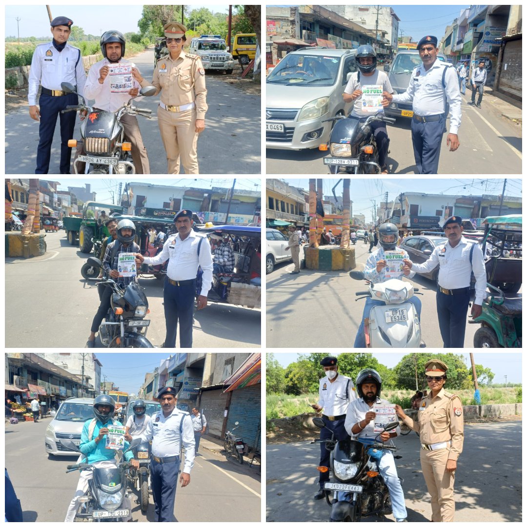 PoliceShamli's tweet image. #SPSHAMLI श्री एन.पी.सिंह के निर्देशन मे #TrafficShamlipolice द्वारा #Helmet व #SeatBelt के अनिवार्य प्रयोग के साथ #NoHelmetNoFuel अभियान के तहत आमजन को #SafeDrive हेतु जागरूक किया जा रहा है #uppolice
@dgpup
#RoadSafety #AccidentFreeShamli
@adgzonemeerut
@digsaharanpur