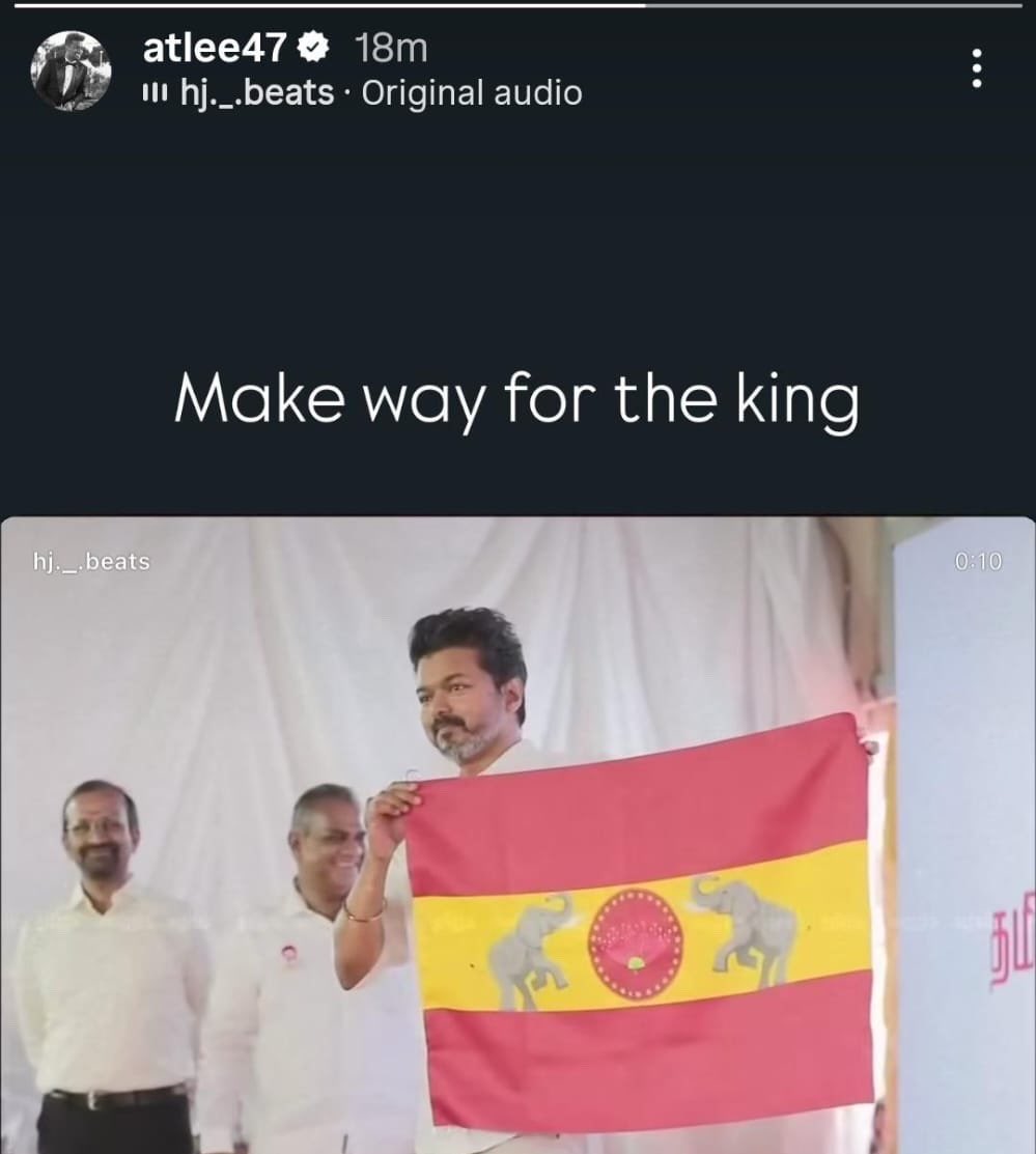 LetsXOtt's tweet photo. Be Like @Atlee_dir   , Atleast Show Some loyalty to @actorvijay ?? Who supported you in your initial stages ...

Where's your support , Before Election  Nelsaaaa ???

You Lost The respect Already , We Won't Forget it 😀 , Will give it back at right Time 👍 https://t.co/KZzPGWQVYS