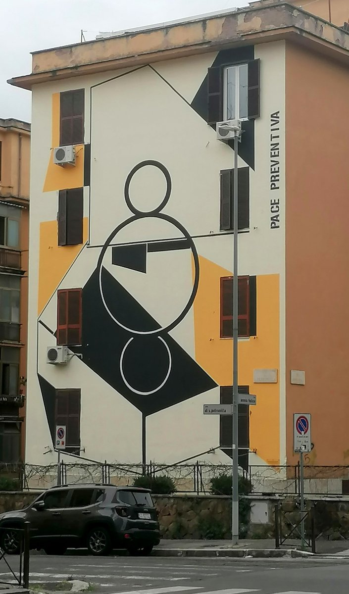 PRESBITERMAX's tweet image. #Pace preventiva....
#Murales, #Tormaracia, #Roma