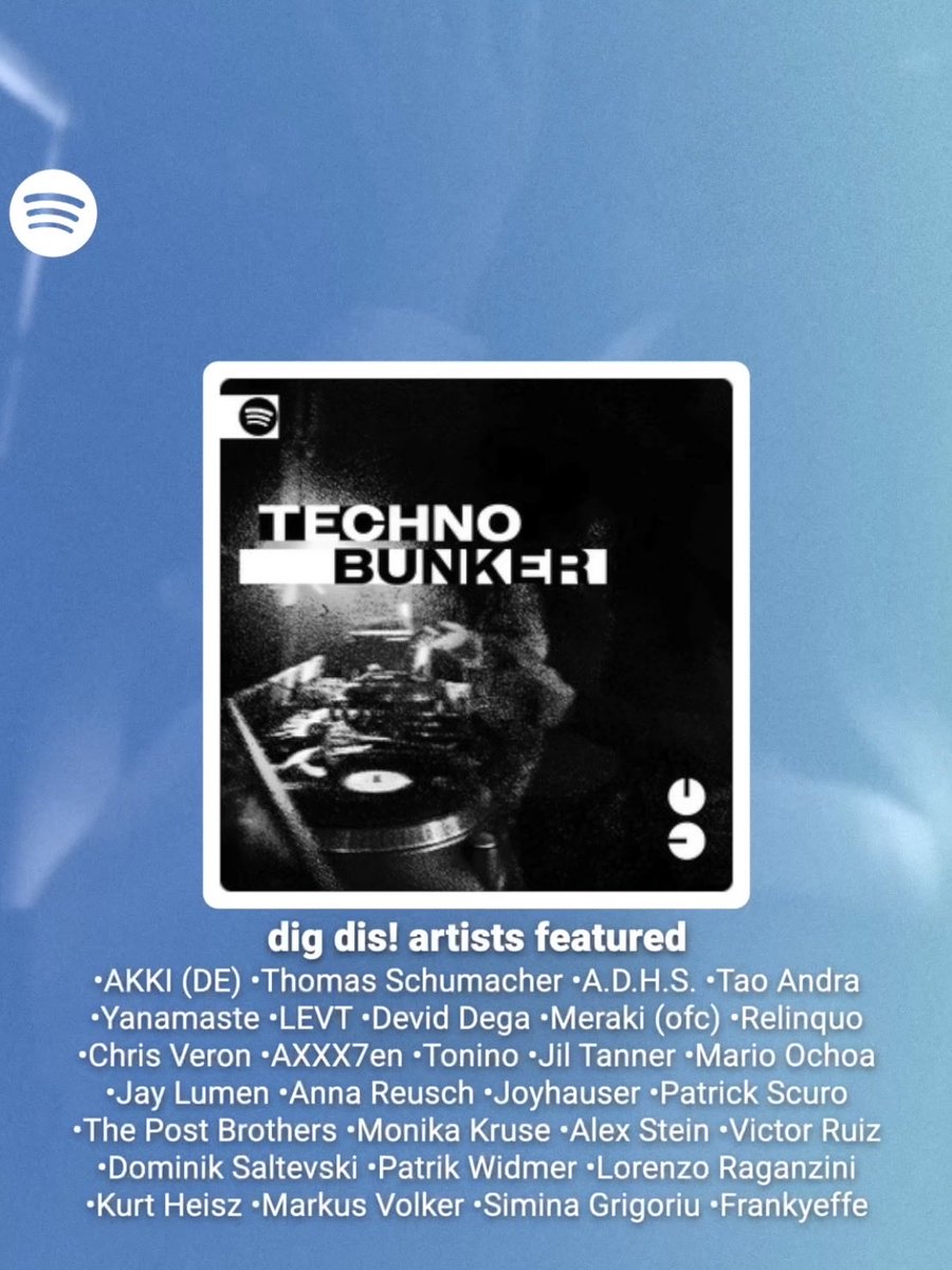 dig_dis's tweet photo. A curated snapshot of our partners' latest placements and wins across Spotify, Deezer, and Beatport, all coming out of the last #NewMusicFriday. Big thanks to all artists, labels, and partners for the trust, the drive, and the continued collaboration. 

Here's to the next wave. https://t.co/Pzj7SGq47S