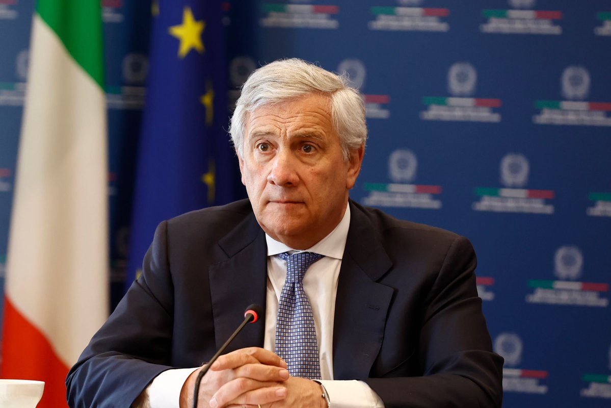 Antonio Tajani tweet media