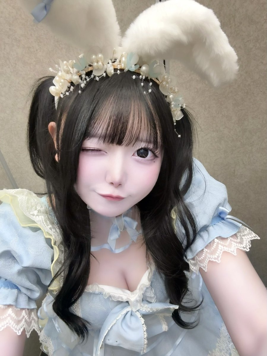 noanoa_1028_'s tweet photo. ウサギと私は寂しくさせないでᲘ𐑼⋆️🩵 https://t.co/pVrvpUEq19