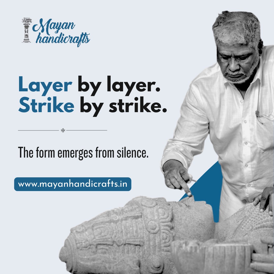 Mayanhandi49656's tweet photo. From rock to relic—40 years of mastery, one strike at a time. 🪨

The eyes. The fingers. The jewelry. Every detail carved with devotion.

Your piece of eternity awaits. 🙏

👉 https://t.co/DbKgo9GV7S

#MayanHandicrafts #StoneArt #HandcraftedWithSoul https://t.co/yiXbVP6PNj