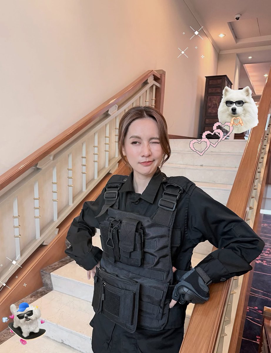NamneungMilinTH's tweet photo. [FB&amp;IG Post]

หน่วยแมวน้ำพร้อมปฏิบัติการ  🦭🚔

#NamneungMilinD 
#นทีร้อยเล่ห์ https://t.co/Acn7yuUyX9