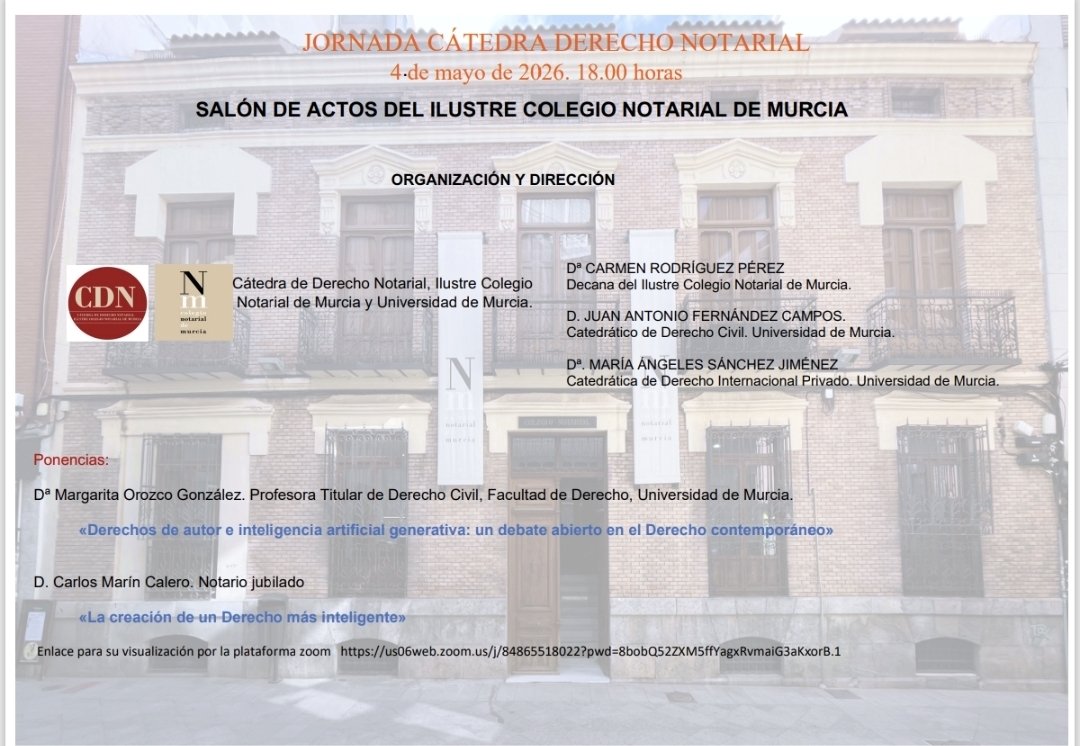 Colegio Notarial de Murcia tweet media