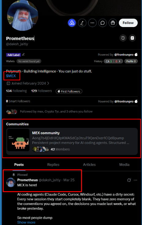 Memento (BAGWORKING ARC) tweet media