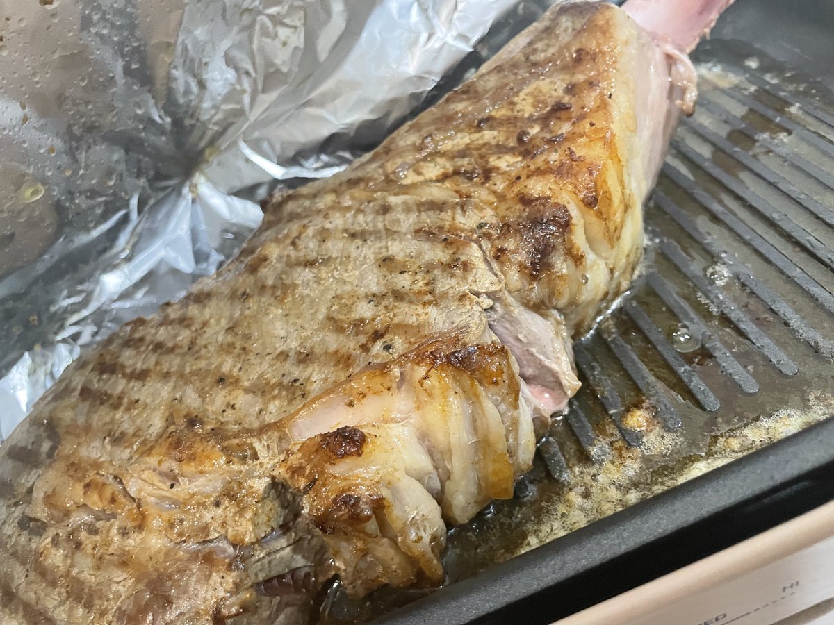Ochite_Miro's tweet image. 下準備のよわよわ火入れで既にめちゃくちゃ美味しそうになってしまった図

配信の時に仕上げで強火グォオってするつもりヽ(·͜· ︎︎ヽ≡🔥