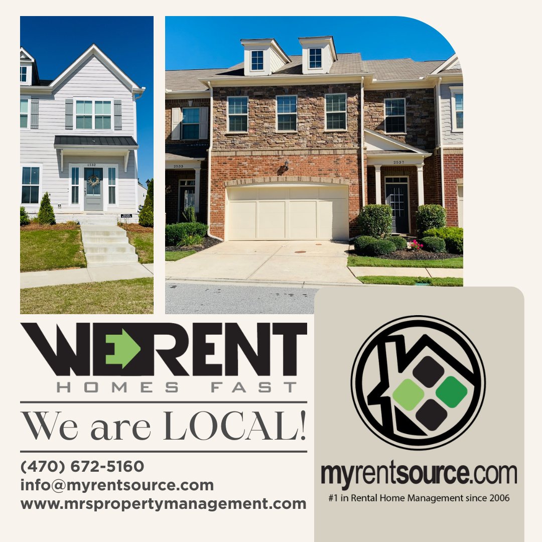 myrentsource's tweet image. We Rent Homes Fast! Let MRS Property Management handle your rentals with expert marketing, quick tenant placement, and local service you can trust.

Call (470) 672-5160 or visit mrspropertymanagement.com

#MRSPropertyManagement #PropertyManagement #Georgia