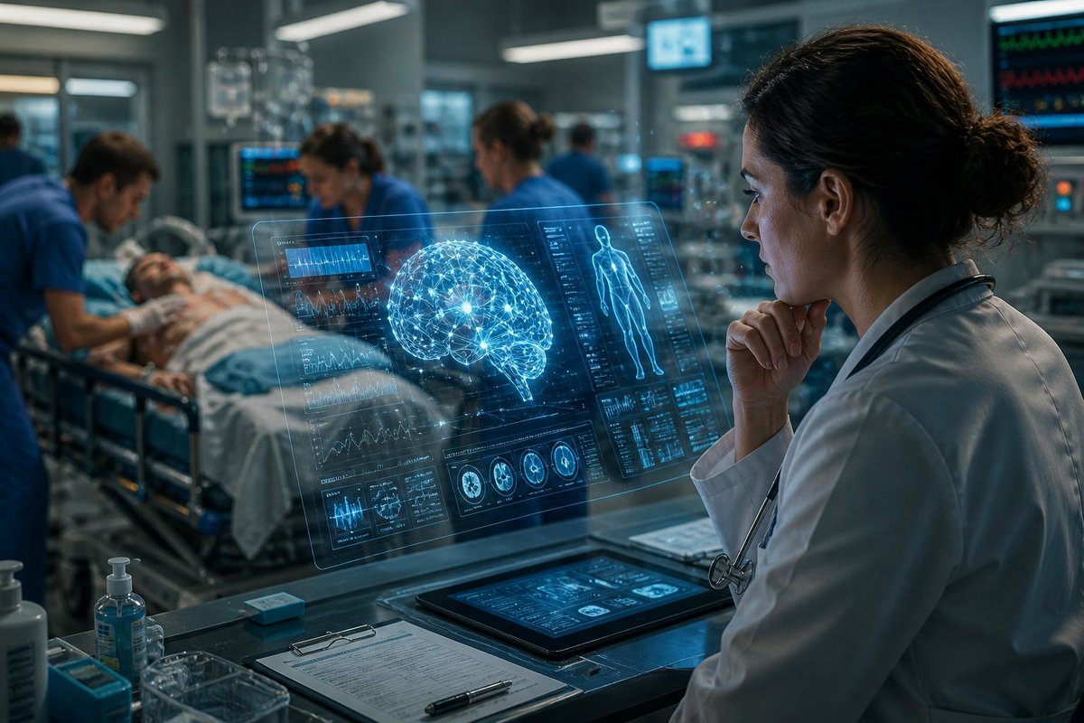 abv_creative's tweet image. AI won’t replace emergency doctors.
But it may become the second opinion they should not ignore.
A Harvard study found o1 beat doctors on emergency diagnostic tasks from real hospital cases.
My essay: go.abvx.xyz/ukhfzm

#AI #Healthcare #Medicine