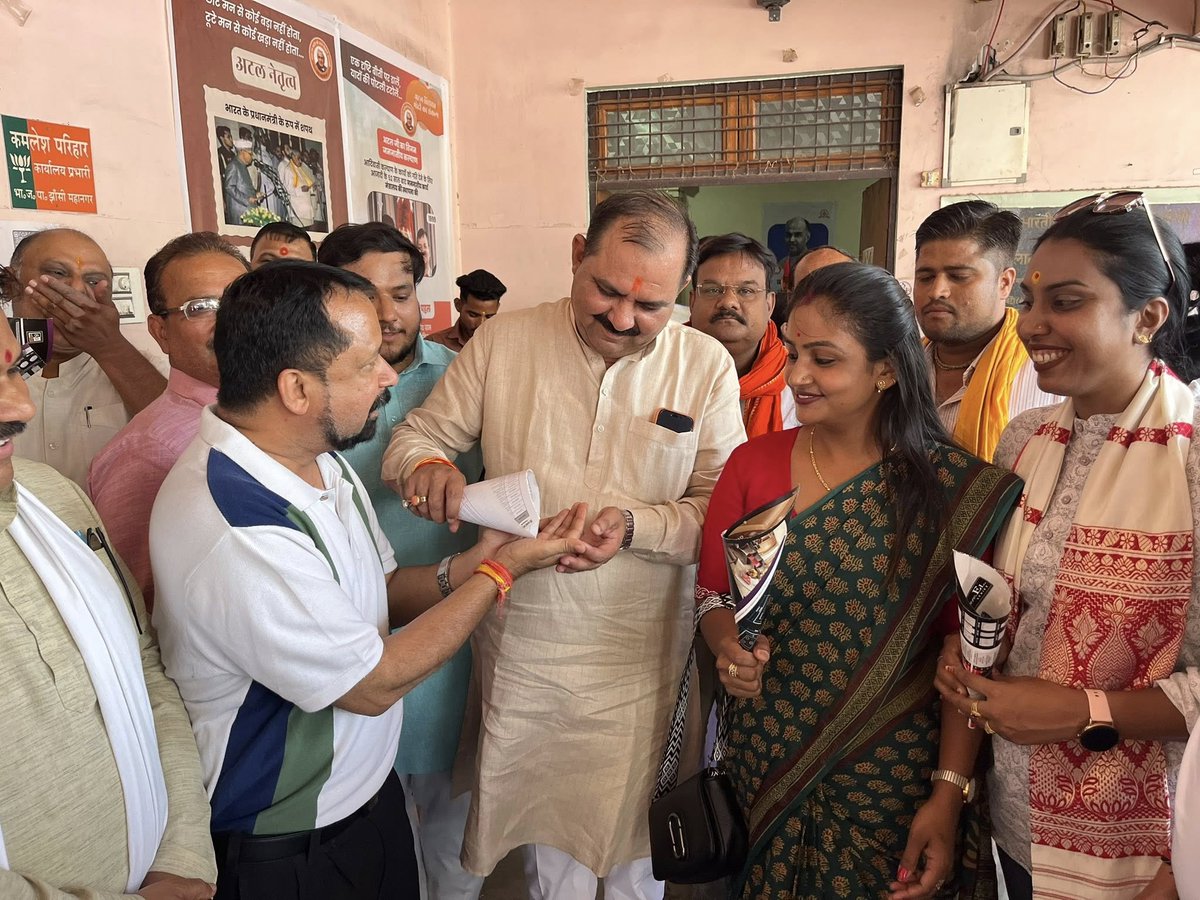 MLA Ravi Sharma tweet media