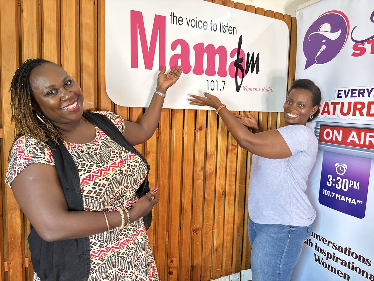 Herstory256's tweet photo. A few moments from our afternoon with Dr Agnes Mbabazi on #HerStory256 @mama_fm1017  last Saturday. We had a great time. https://t.co/nhfNbqOqoW