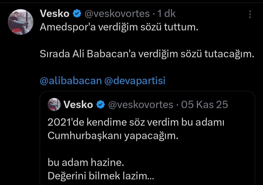 Vesko tweet media