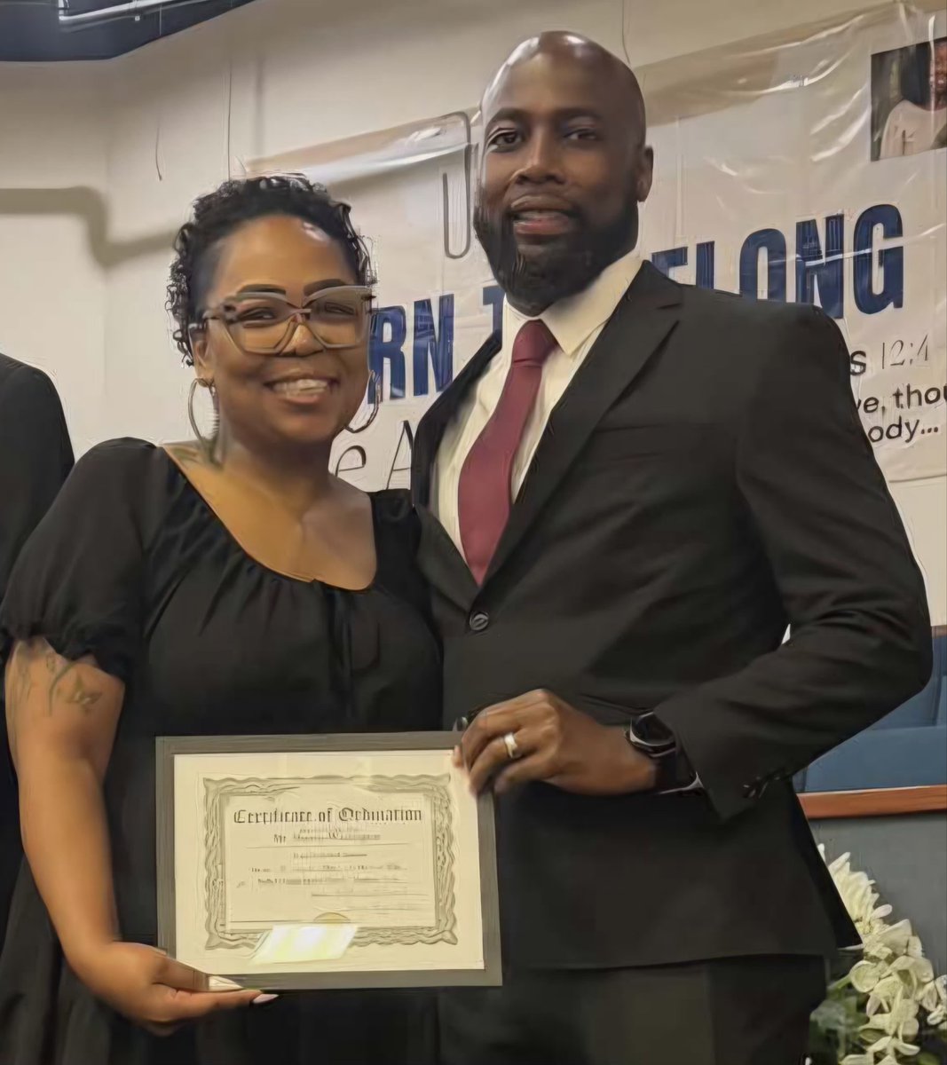 CoachMWash's tweet photo. Honored to be ordained as Deacon Marcus Washington. My family and I are committed to humbly serving God’s Kingdom 🙏🏾 https://t.co/VCffkMNqsm
