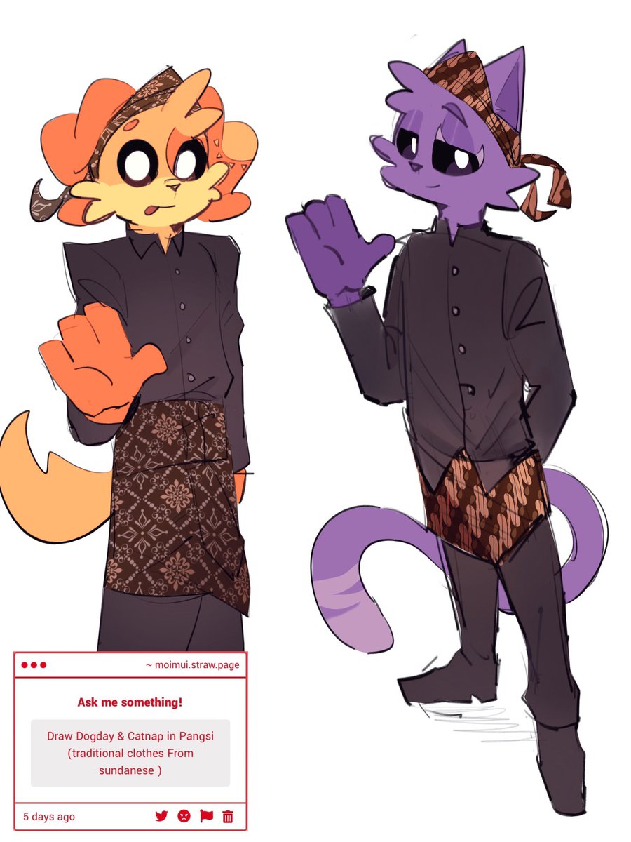 moimui_3's tweet image. giggles they look so formal LOL

#Dogday #Catnap