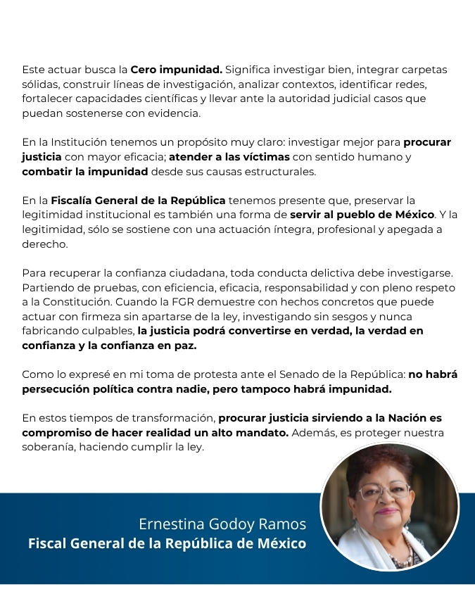 Ernestina Godoy Ramos tweet media