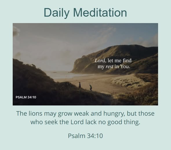 Strengthfor2day's tweet image. The lions may grow weak and hungry, but those who seek the Lord lack no good thing.

Psalm 34:10

Amen 🙏 #God #Jesus #Lord #RecoveryPosse #Strengthfor2day