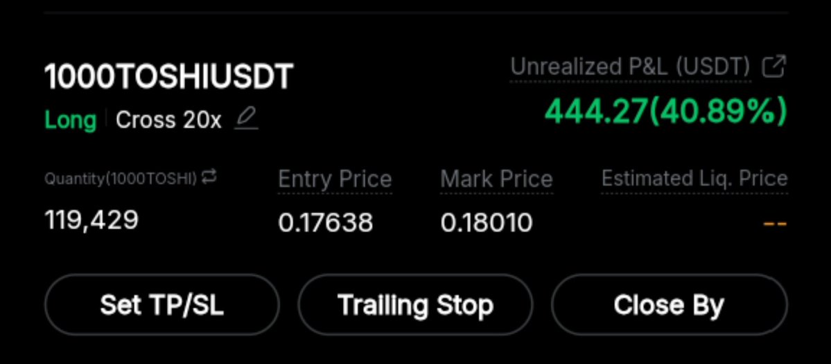 BureautradCoin's tweet image. $TOSHI profits

#BBB26 #crypto #trading #investing

Click To Join TG👇🏽

t.me/+RjBlCs2AXYZhN…
