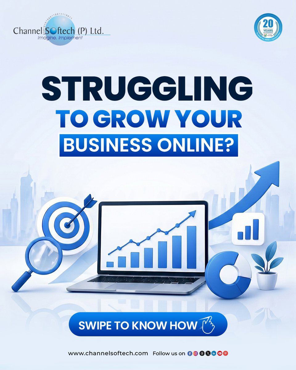 channelsoftech's tweet photo. Grow smarter, not harder.
📈Real growth starts here.

📩DM us to get started.

#digitalmarketing #businessgrowth #seo #socialmediamarketing #contentmarketing #branding #digitalagency #onlinemarketing #leadgeneration #marketingstrategy #reelsmarketing #brandgrowth #channelsoftech https://t.co/xuBgG3BY2G