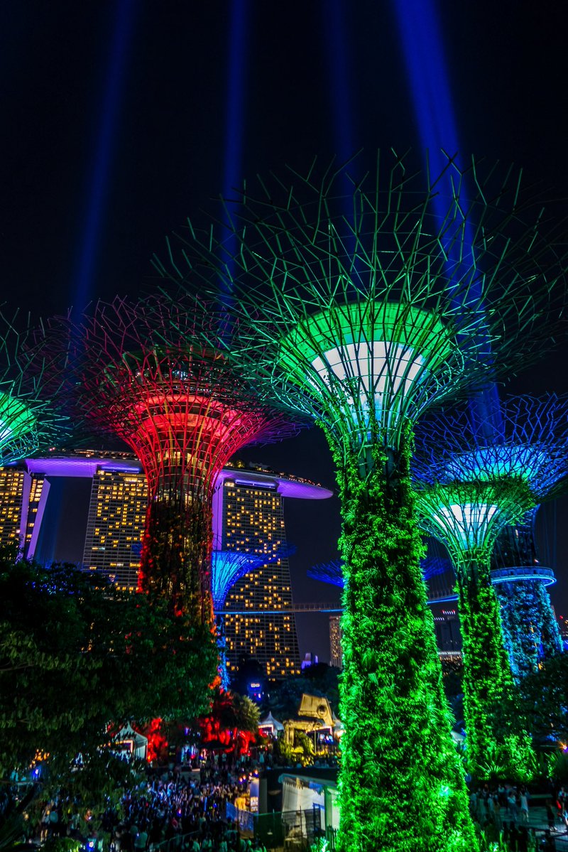 javanng's tweet image. Supertrees or lightsabers? Either way - May the Fourth (Force) be with you! 

#maytheforthbewithyou #singapore #gardensbythebay #visitsingapore #citybynight