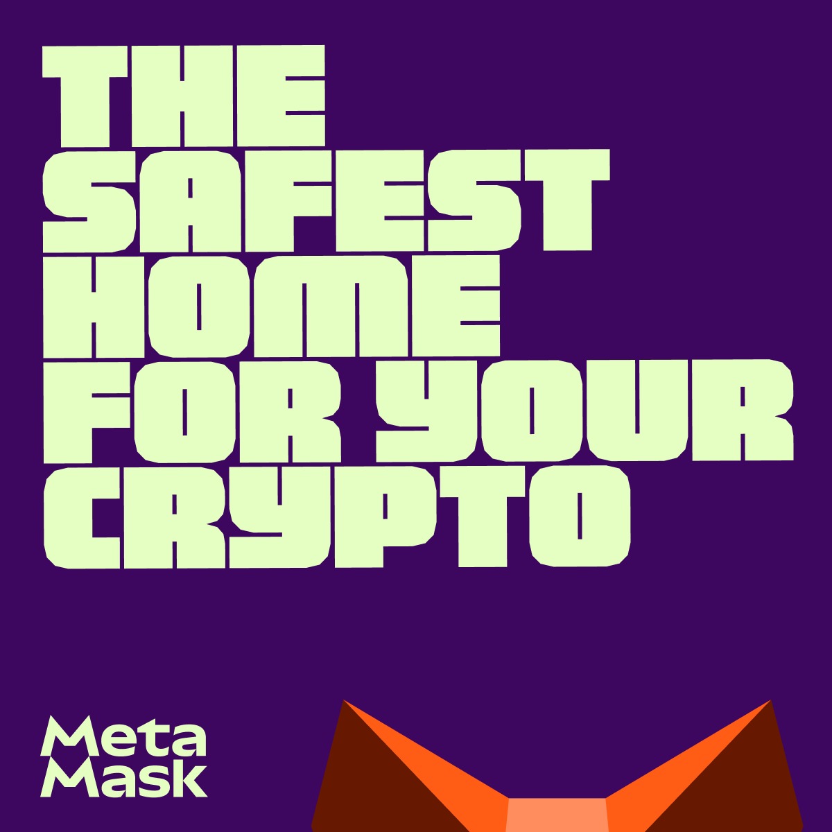 MetaMask's tweet photo. Go from cash to crypto in just a few taps on MetaMask. Get started now.