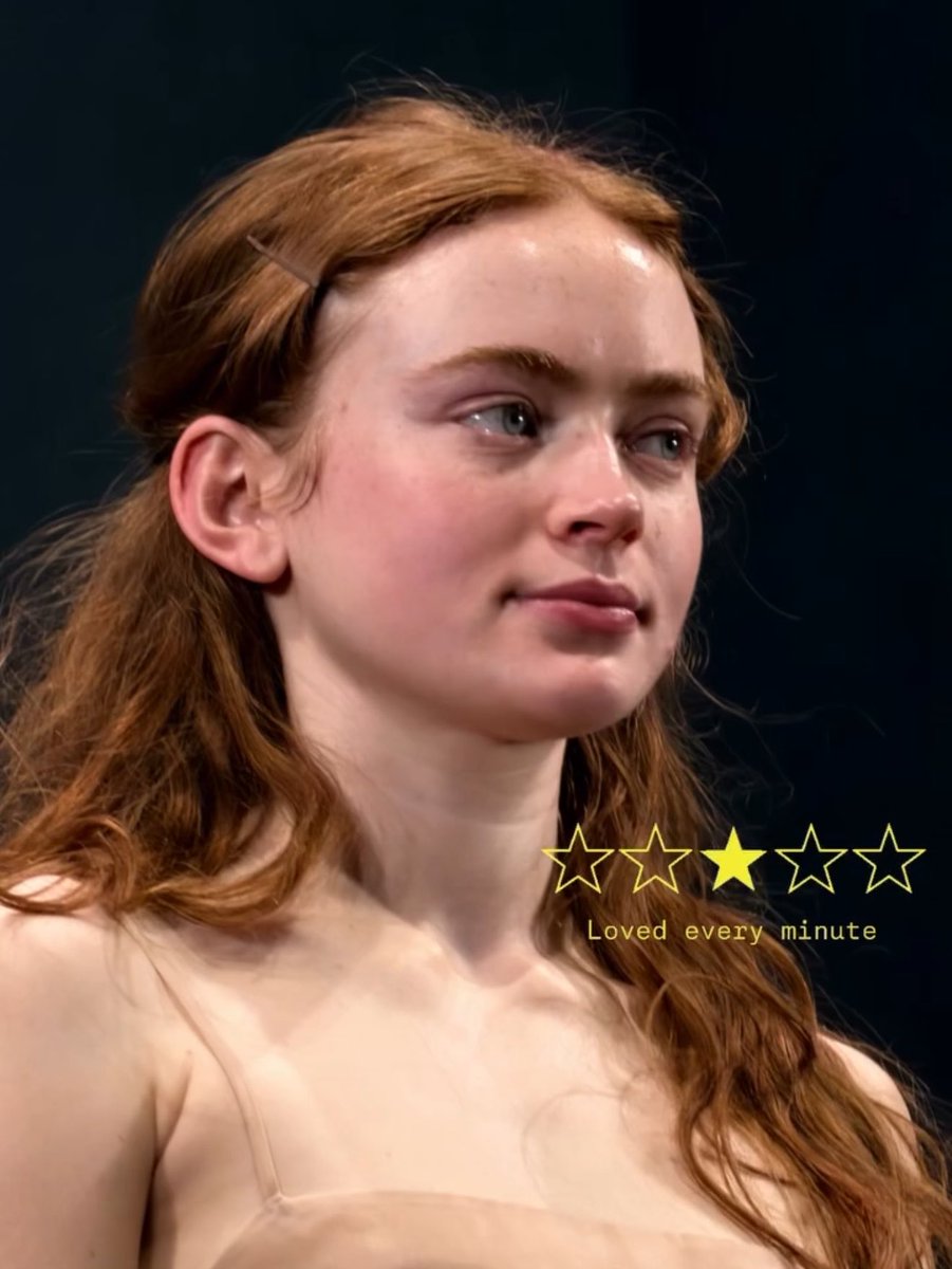 sadie sink posts tweet media