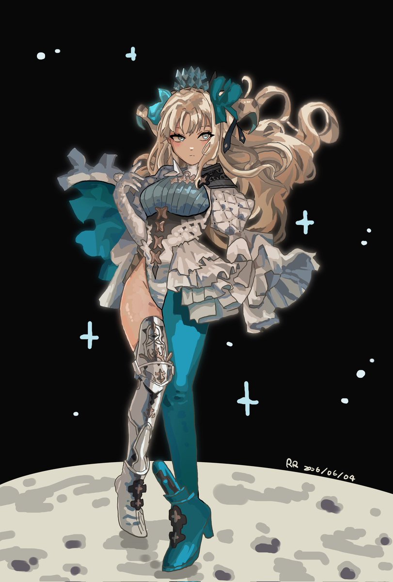 RR_artwork's tweet photo. 宇宙艾蕾
#FGO #エレシュキガル
#スペース・エレシュキガル 
#SpaceEreshkigal https://t.co/biTBqO4sxV
