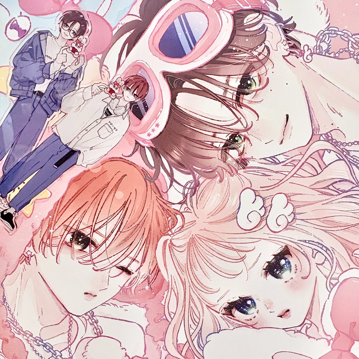💗#目黒あむ 先生『#お姉ちゃんの翠くん』 POPUP-poppin' sweet bunny