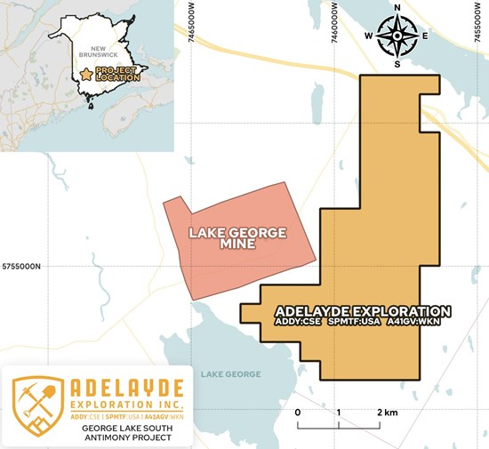 airic101's tweet photo. News for $ADDY.c - Don't sleep on this, imo. $4.5M market cap 👇👇

The Lake George Antimony Mine, directly adjacent to Adelayde's George Lake South ground, was once North America's largest primary #antimony mine. At today's price of $22 per pound, its estimated 800,000 tonnes of antimony-bearing ore carries a value of up to $1.05 billion. Adelayde is now running a geophysical survey to map what lies beneath its 4,722-acre ground in that same district.

Running in parallel: work on Sisson North, which directly borders the Sisson #Tungsten Mine, a Canadian Nation-Building Project backed by approximately $29 million CAD in combined U.S. Department of Defense and Canadian Government funding. President James Nelson: "We are well financed for all of our planned work programs and we will have several catalysts ahead of us across multiple projects."

Two work programs underway on 2 projects, a #gold drill program expected in Nevada. A multi-asset critical minerals play in a proven district, with the funding and catalysts to back it up.