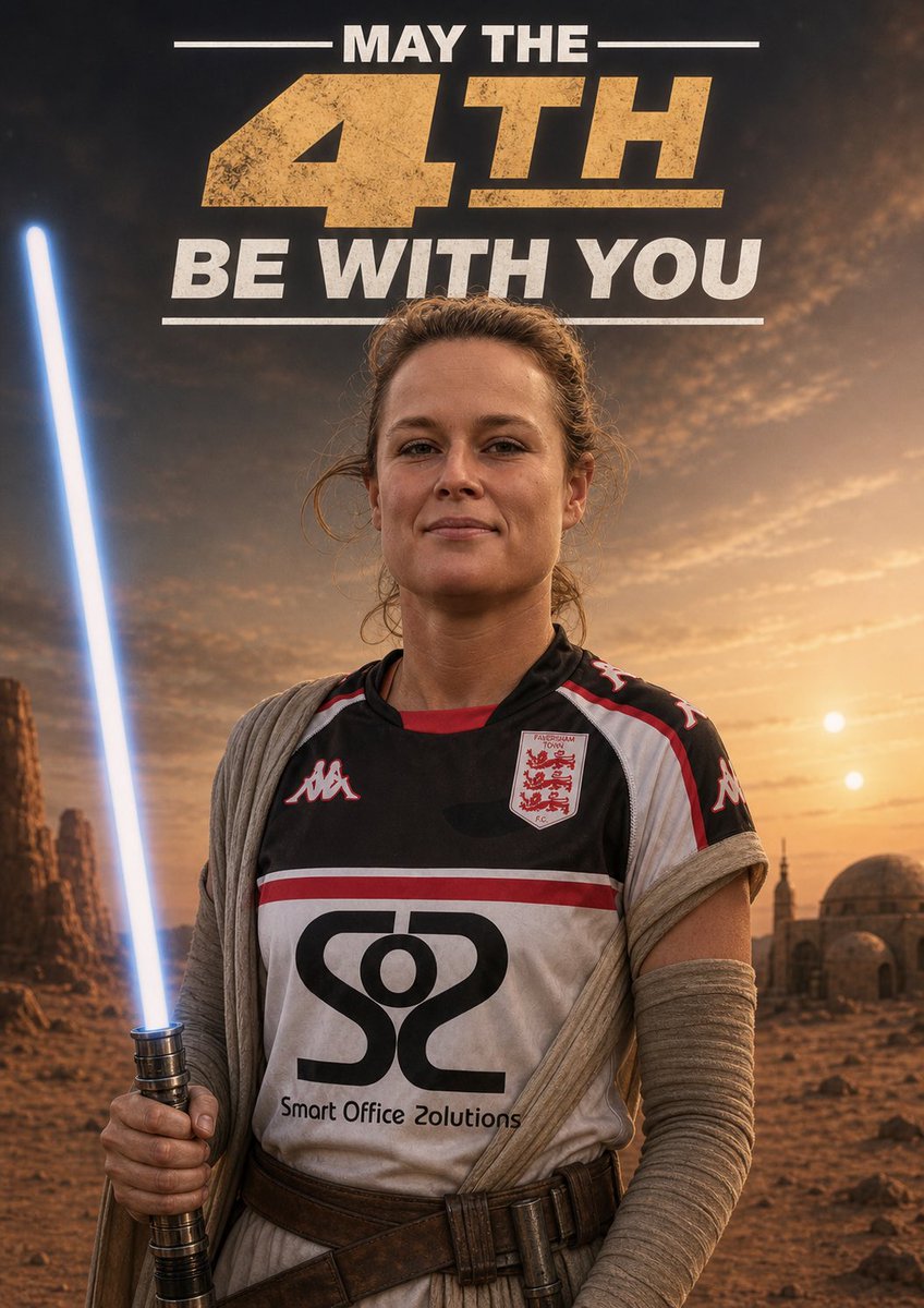 FTFCWomen's tweet photo. Happy Star Wars day!! ⚪️⚫️🦁🦁🦁 https://t.co/wXq51FunSi