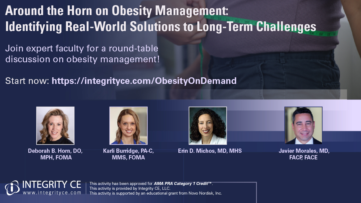 IntegrityCE's tweet image. 📊Obesity is a chronic condition, &amp;amp; long-term care strategies matter

🔬 Explore diagnosis, management, &amp;amp; practical approaches to sustained treatment planning for patients w/ overweight &amp;amp; obesity

📚 Learn more &amp;amp; earn 🆓 #CME: bit.ly/48Ag1G8

#MedEd #FOAMed
