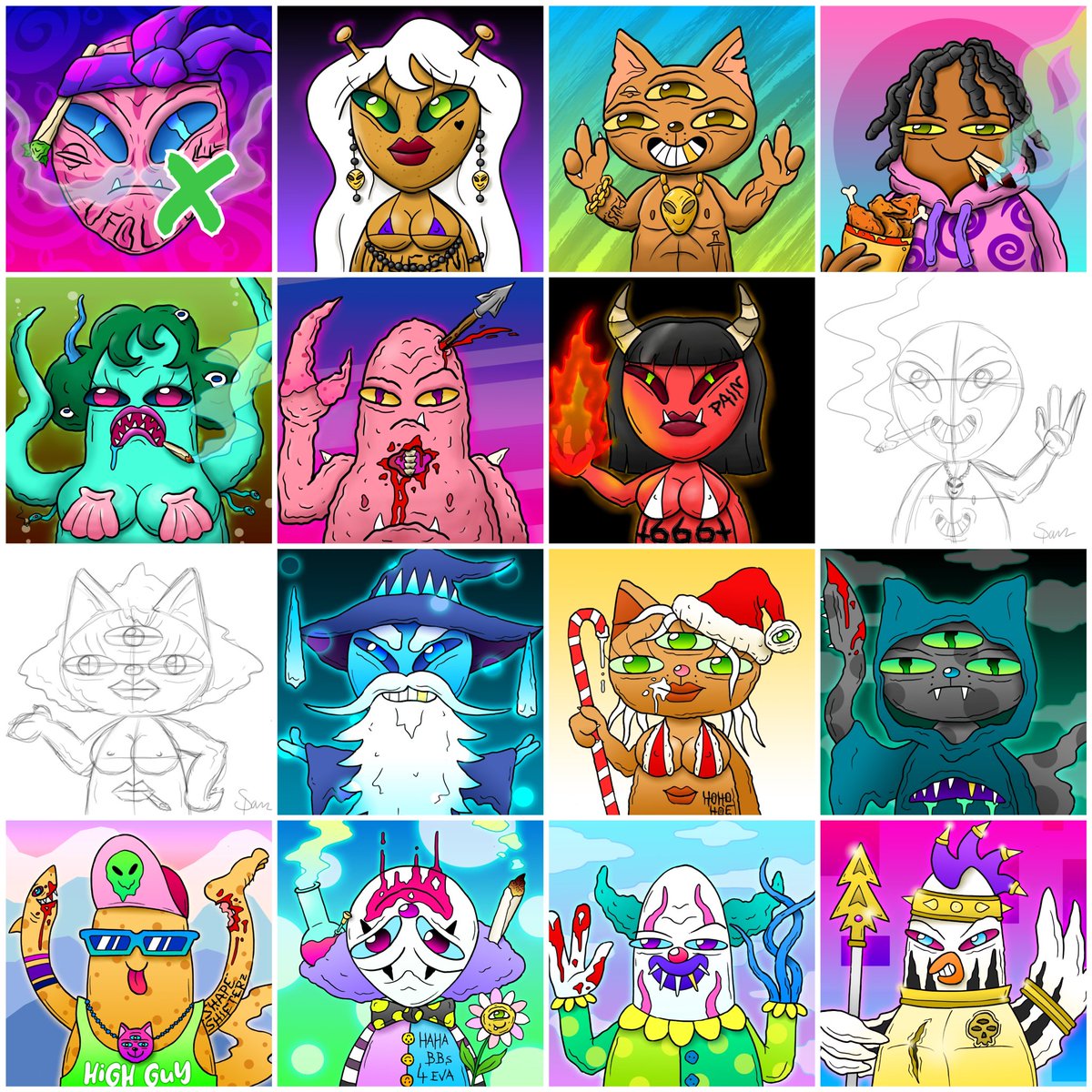 AlienBuddyBuds's tweet image. ABBs Primary Event is live 🛸

All 16 ABBs you see here are available on primary (0.035 each).
Every primary sale = 1 entry 🎟️

🏆 1st - 0.05 ETH
🧬 2nd - Custom Mutation
🛸 3rd - ABB UFO (50% cashback)
🎁 4th - @CallOfTheStarsX NFT

+ 5 ABB Coins per purchase 🪙

Event runs
