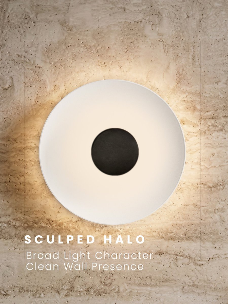 AcumenLight's tweet photo. Glance, wall-mounted in multiple expressions.
A decorative piece that adapts through different styles while keeping its soft, broad glow and clean visual presence.
Designed for premium interiors, it adds mood, warmth, and a refined architectural touch to the wall. https://t.co/aKkKXiK0XZ