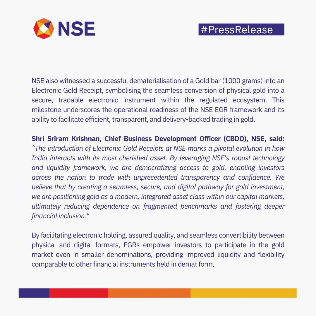 NSE India tweet media