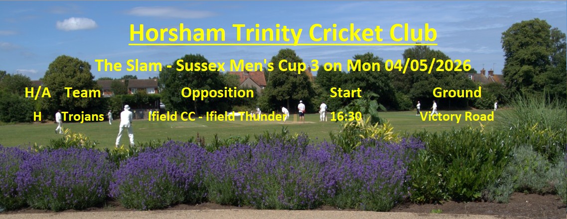 Horsham Trinity CC tweet media