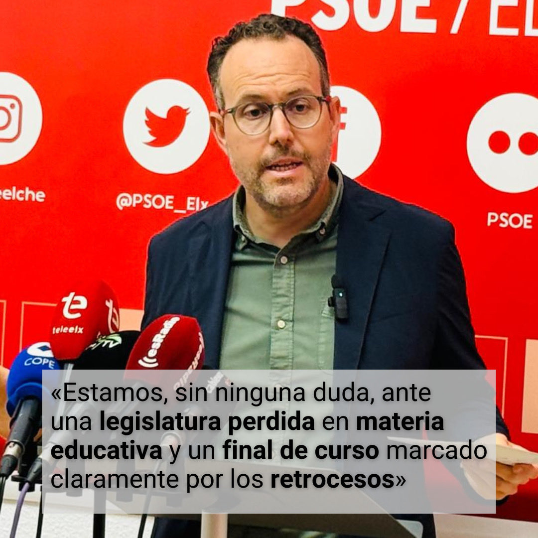 PSOE_Elx's tweet photo. 👉🏻 Proponemos que el pleno exija a Educación mejoras en la ratio, centros educativos, más recursos y planificación de infraestructuras. #elche #educacion https://t.co/588ZeQhaLn