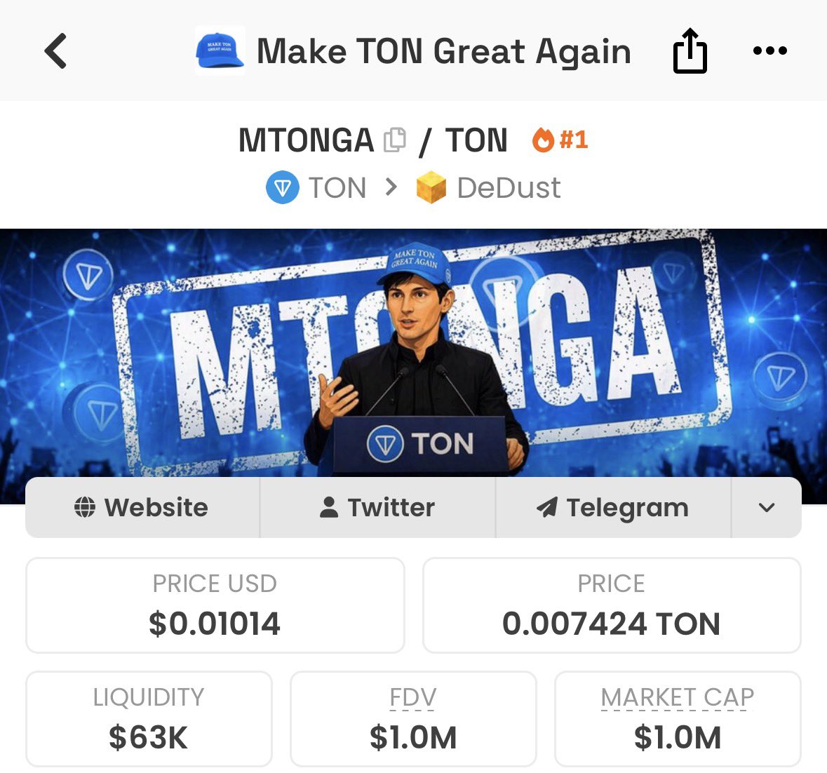 MTONGA | MAKE TON GREAT AGAIN tweet media