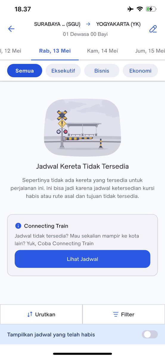 britneycrumbs's tweet photo. @KAI121 min ini kenapa di apk semua tanggal ga ada jadwalnya😭 https://t.co/afXTRS6bZr