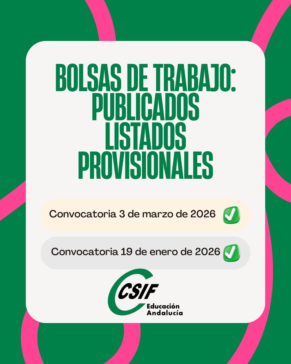 CSIF Educación Andalucía tweet media
