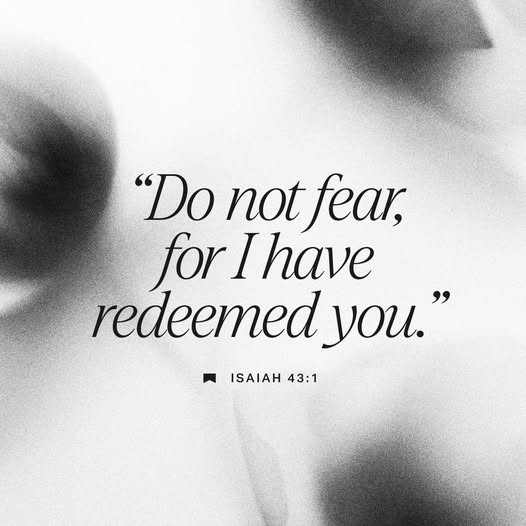 Strengthfor2day's tweet image. “But now, this is what the Lord says— he who created you, Jacob, he who formed you, Israel: “Do not fear, for I have redeemed you; I have summoned you by name; you are mine.”

Isaiah 43:1 NIV

Amen 🙏 #God #Jesus #Lord #RecoveryPosse #Strengthfor2day