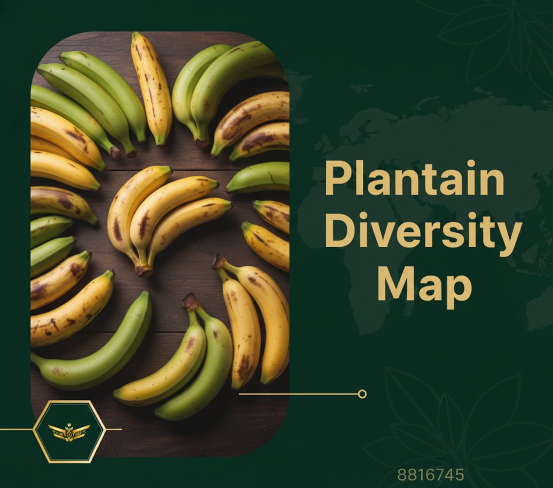 PK5AgroAllied's tweet image. Plantain diversity matters.

In Bas-Uele Province:
46 cultivars
300+ local names

Driven by culture + environment.
Better diversity = better resilience.

#Plantain #Agriculture #Biodiversity #FoodSecurity
#Africa #Farming #Sustainability