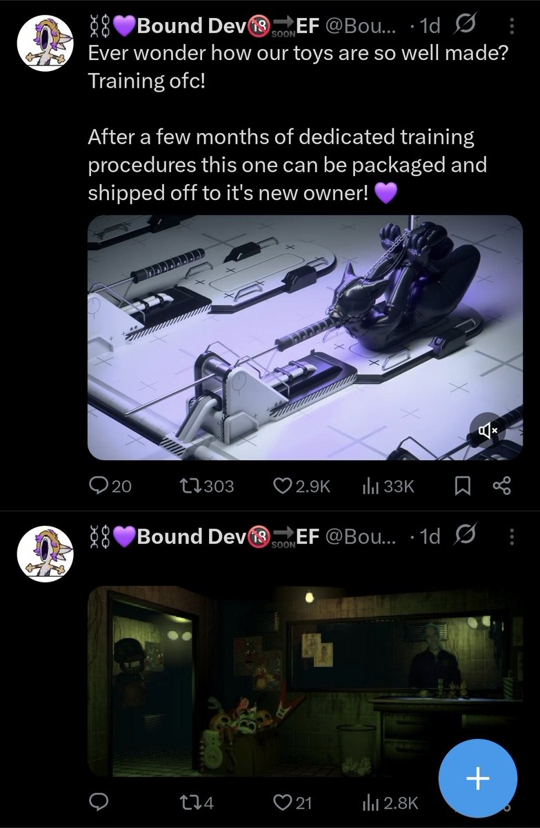 ⛓️💜Bound Dev🔞🔜EF tweet media