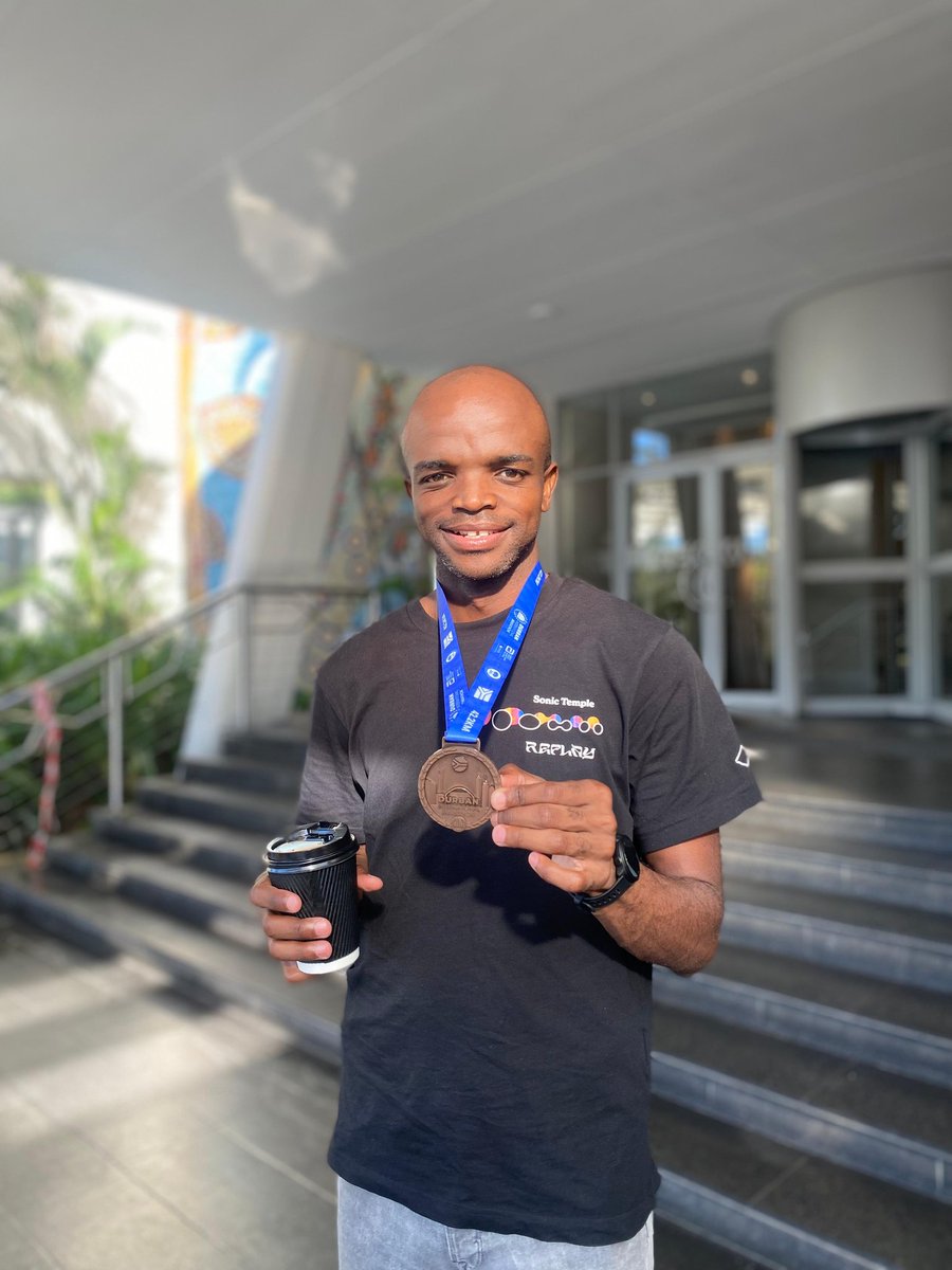 nqabsss's tweet photo. Medal Monday isn't complete without me posting ๐
๐๐๐พ๐ธ๐ #GcAmbassador #BreakingBarriers #SapsStriders #SapsHOAC #ChasingTime #RoadToComradesMarathon https://t.co/LTXJjYVx7E